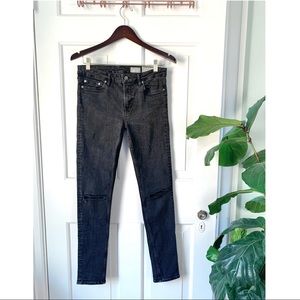 All Saints Black Wash Jeans